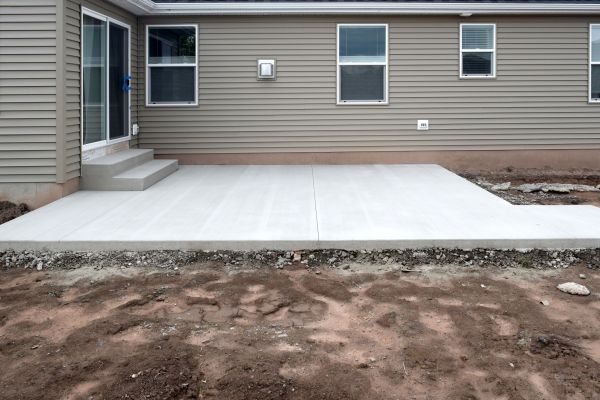 Cement Pad Installation in Missoula