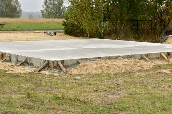Slab Foundation Installation in Missoula
