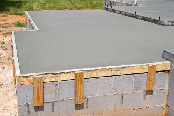 Concrete Slab Installation in Missoula