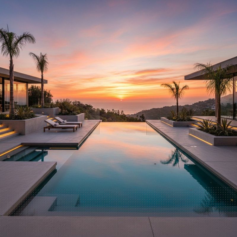 Poolside Concrete Installation